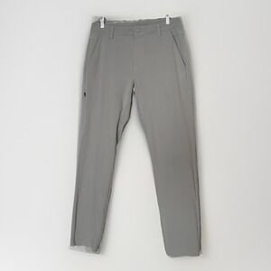 BYLT Everyday Pant 2.0 Slim Fit Pants Mens 32 Gray Stretch Casual Performance